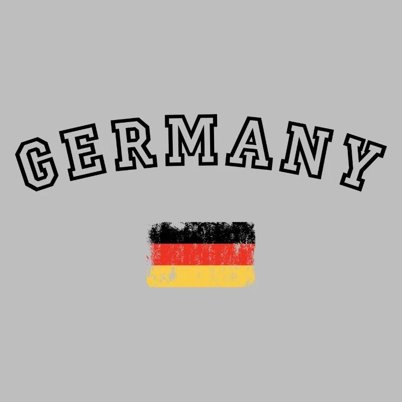 Drapeau allemand à rayures Pop Art