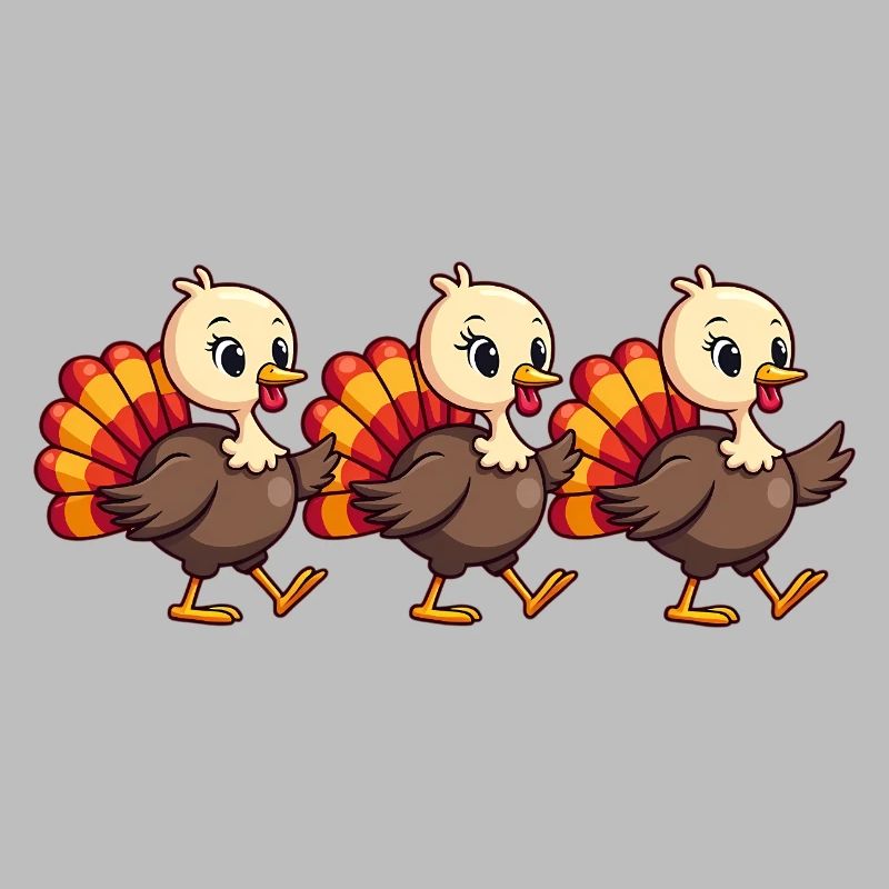 Bébé dinde de Thanksgiving