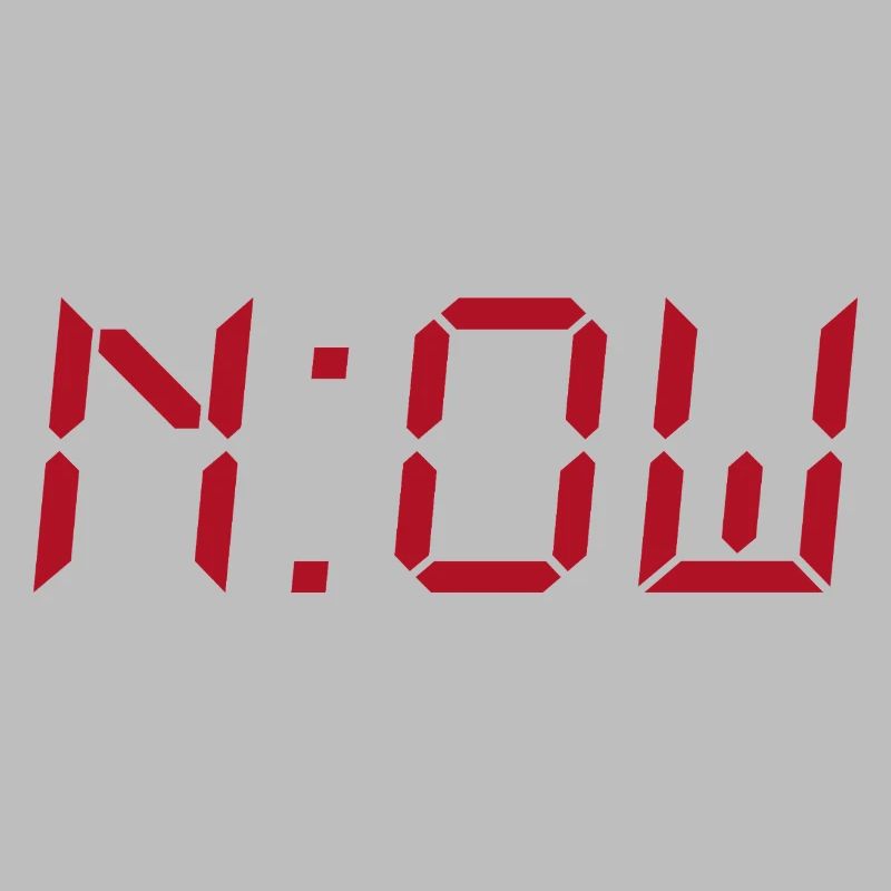NOW – Typography Design without Background