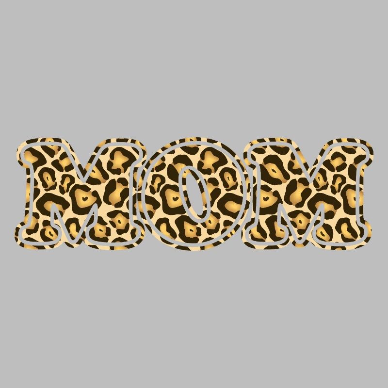 MOM Leopard Print Pattern