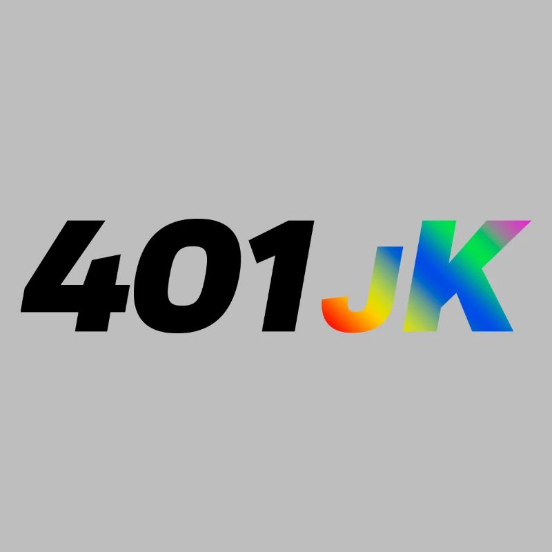 401JK Rainbow Gradient