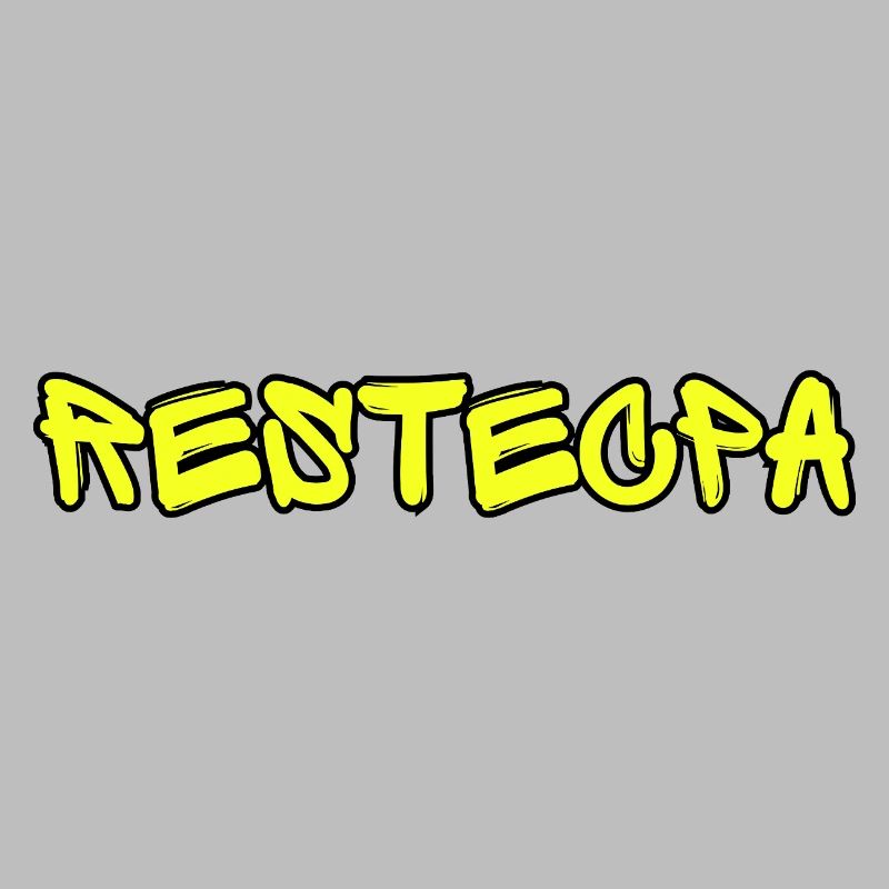 RESTECPA – Graffiti de design de texte drôle d’argot de rue