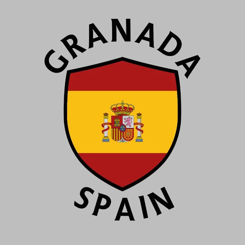Granada-Spanien-Schild
