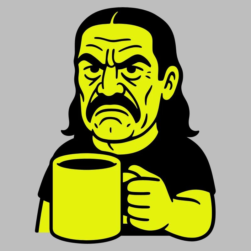 Angry Coffee Man