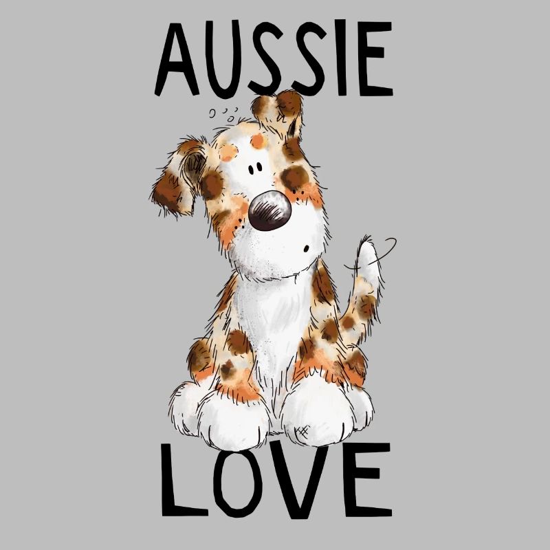 I Love Aussie - Australian Shepherd - Geschenk