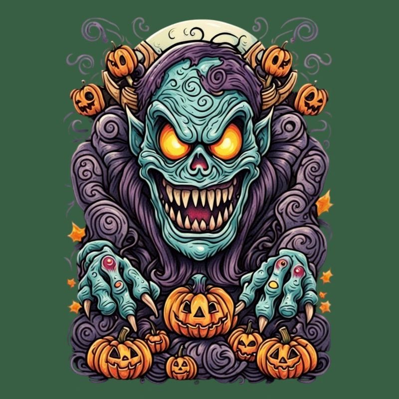 Sinister Halloween Hell Creature