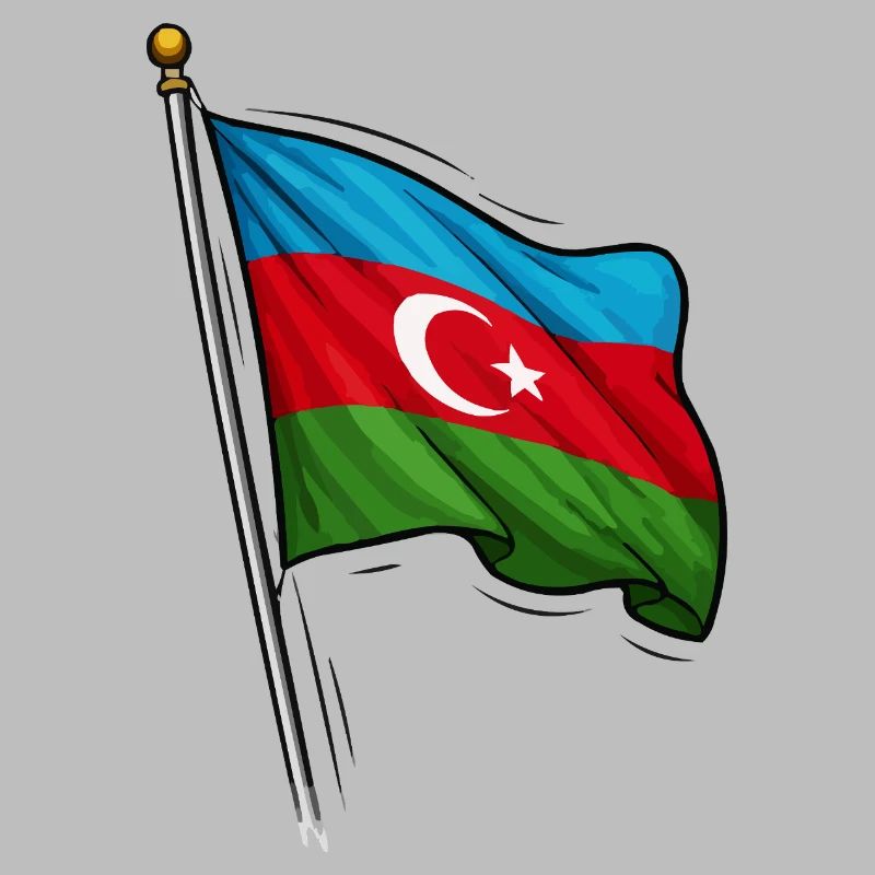 Conception du drapeau de l’Azerbaïdjan
