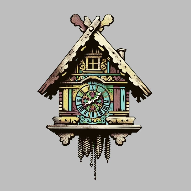 Cuckoo Clock |Typical German Traditional German