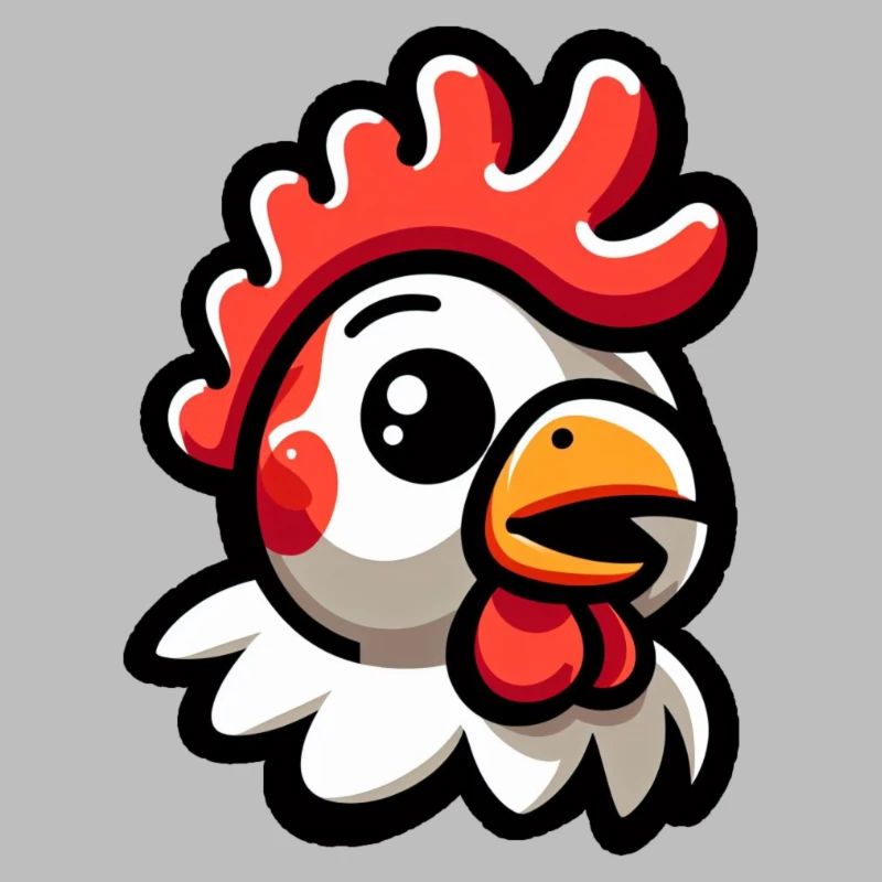 Huhn Kopf Comic