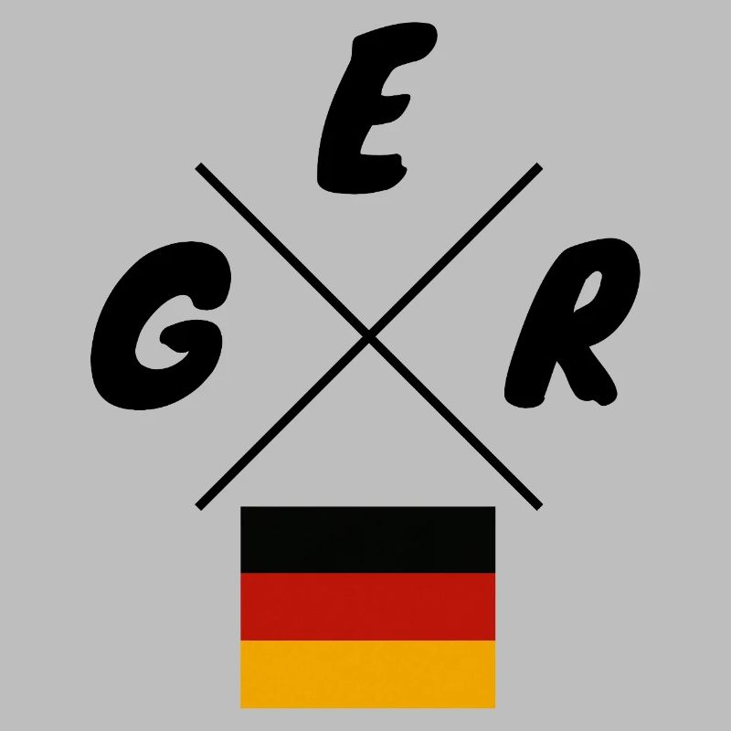 Drapeaux allemands Lettrage GER