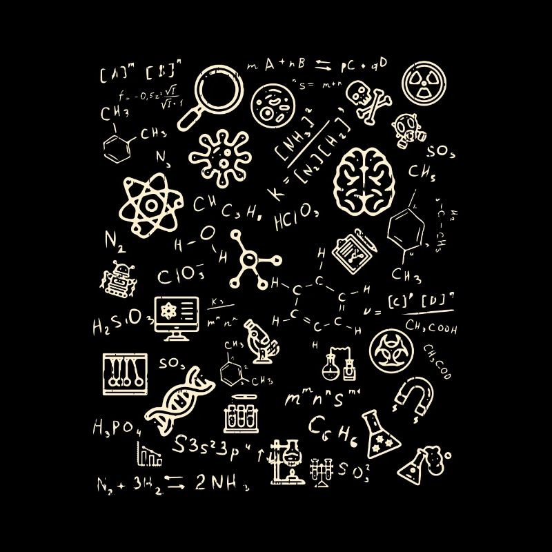 Cadeau de professeur de chimie scientifique