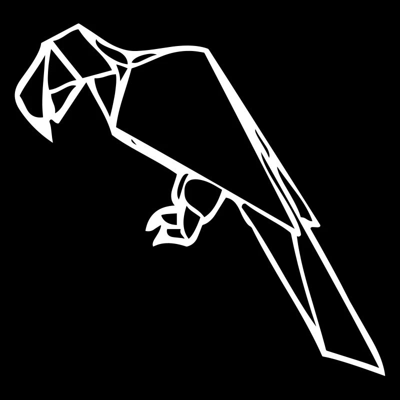 Ara | Perroquet | Origami