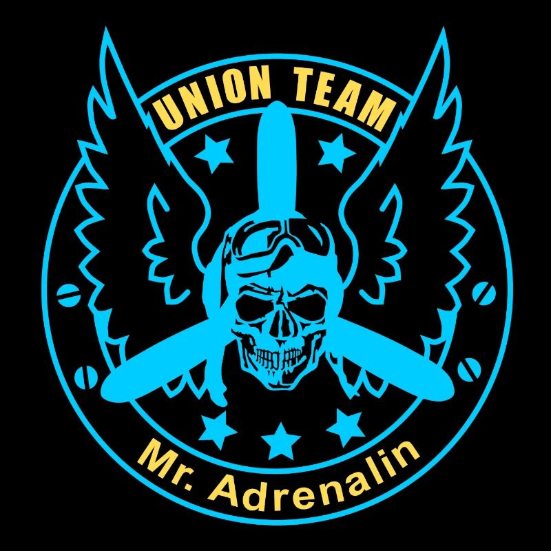 ut mr adrénaline jaune bleu