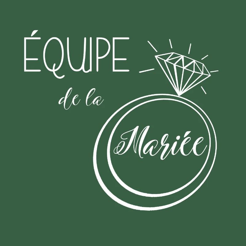 équipe de la mariée