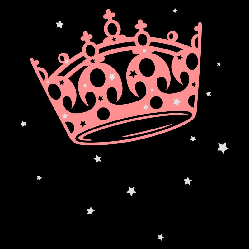 Princesse, Queen Couronneavec des étoiles.