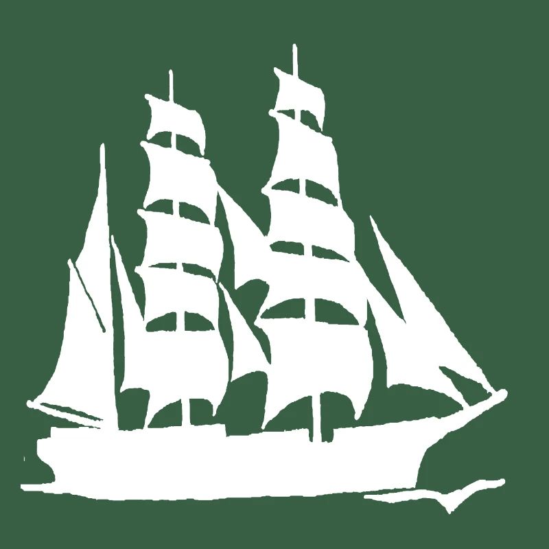 SEGELBOOT GROßFORMAT WEIß