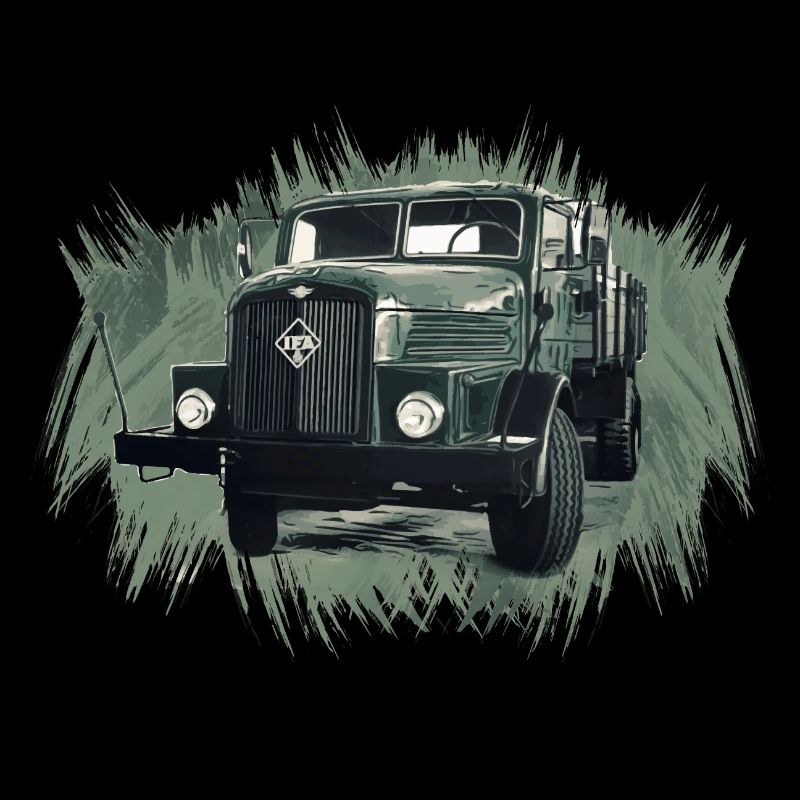 Flatbed truck IFA H6