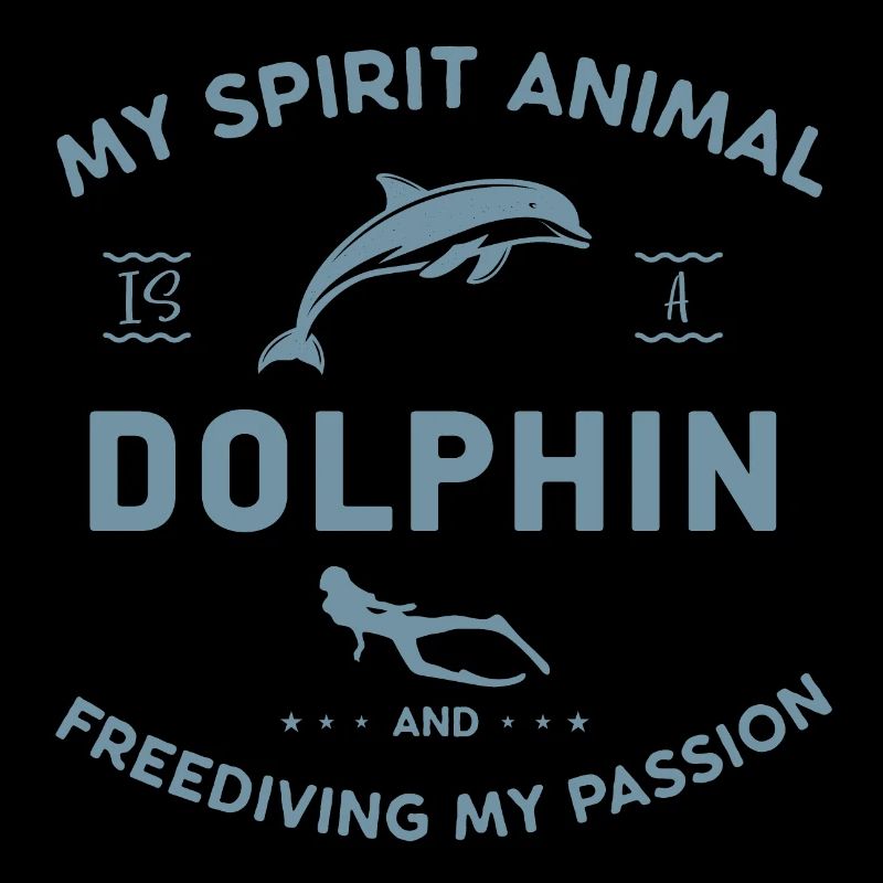 Mein Geistertier ist ein Delfin