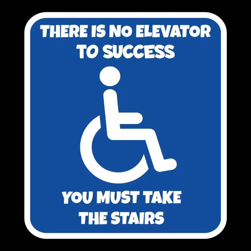 Il n’y a pas d’ascenseur vers le succès. L’humour en fauteuil roulant #