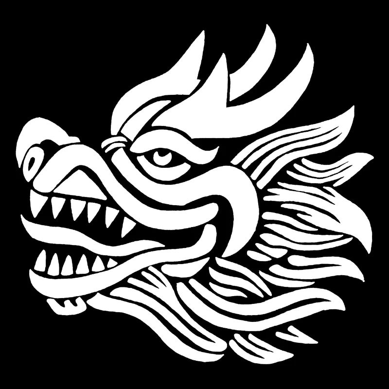 Chinesischer Drachenkopf (Weiß)