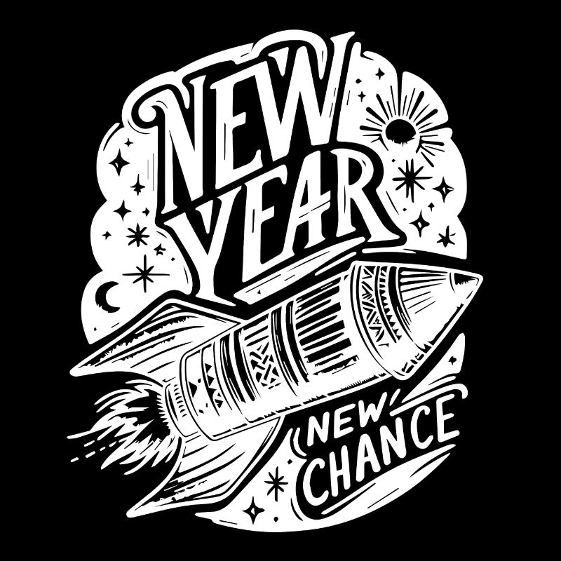 new year rakete silvester new beginning new chance