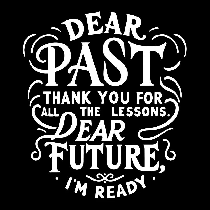 dear past thank you for the lessons dear future