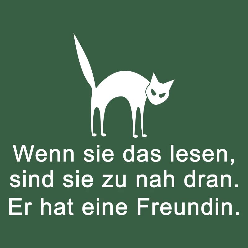 Wenn sie das lesen, sind sie zu nah dran. Er hat
