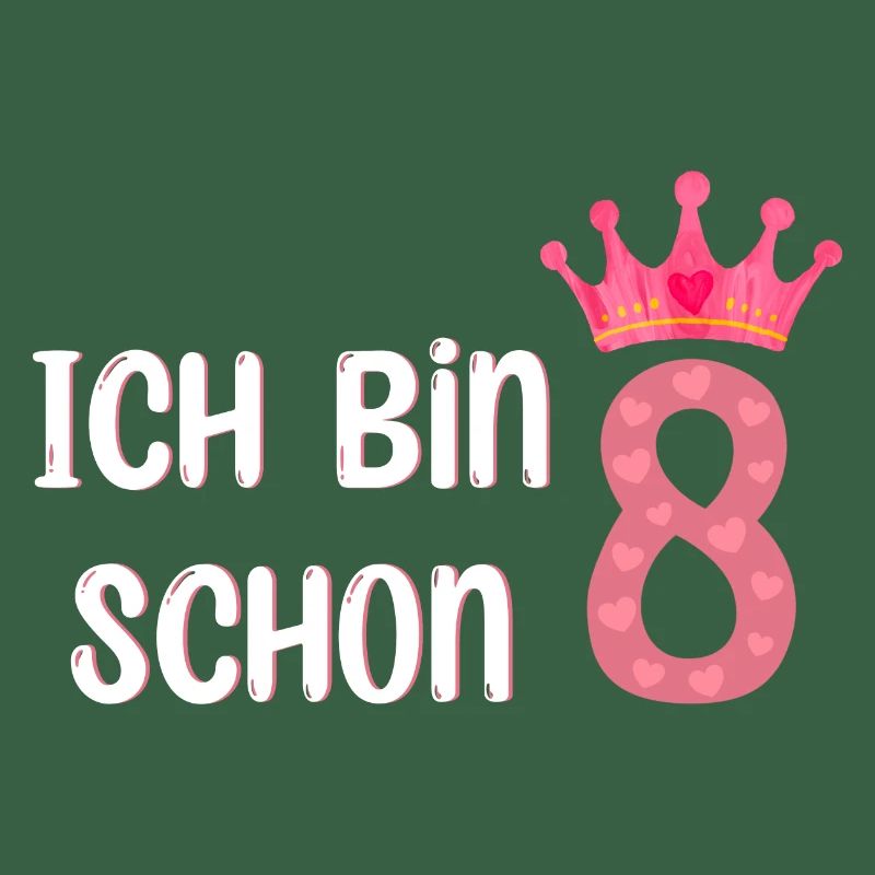 Ich bin schon 8