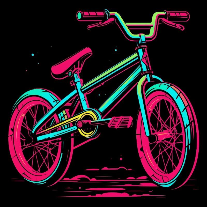 Vélo BMX Vaporwave