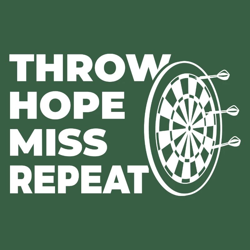 throwing, hoping, missing, repeating