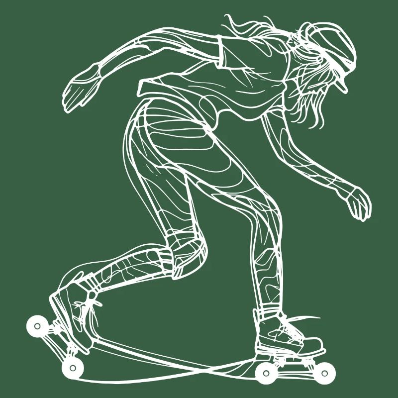 Rollschuh Mädchen