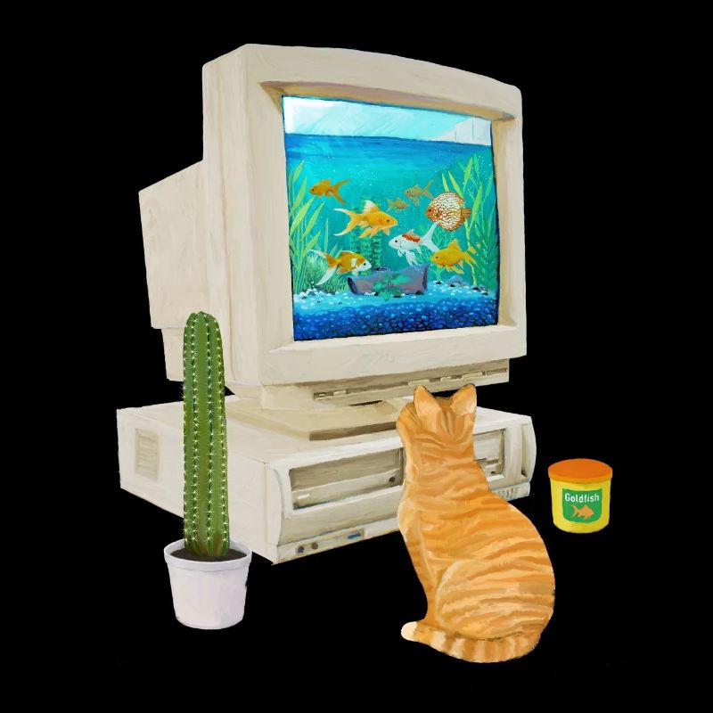 Aquarium PC des années 90