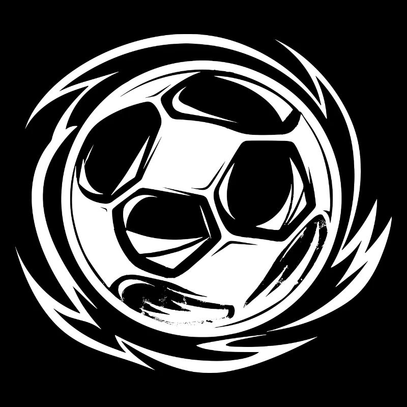 Fußball Zeichnung