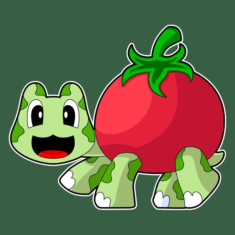 Schildkröte Tomate