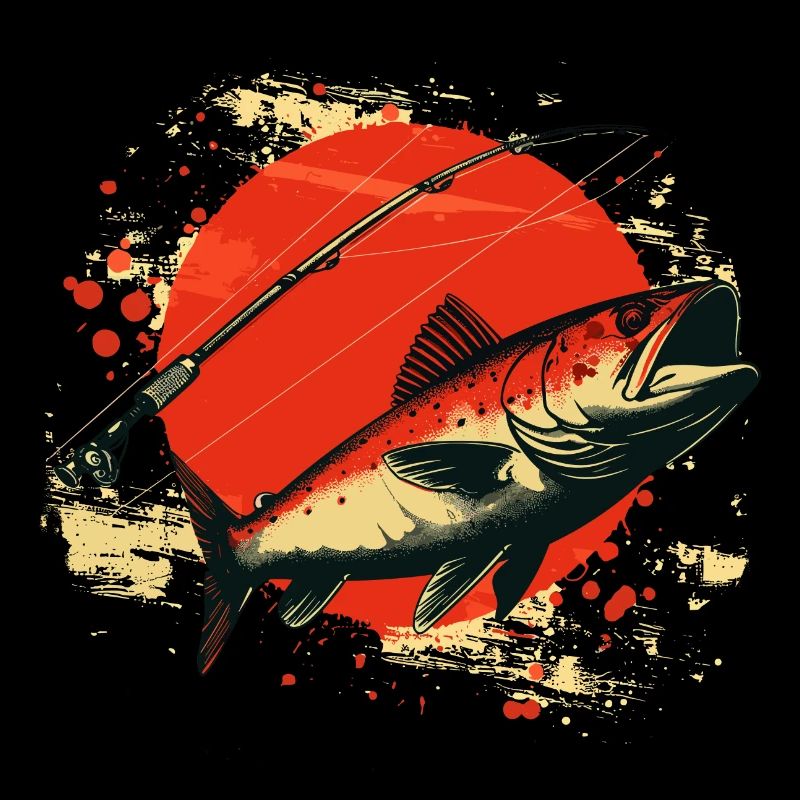 Fischen Grafik
