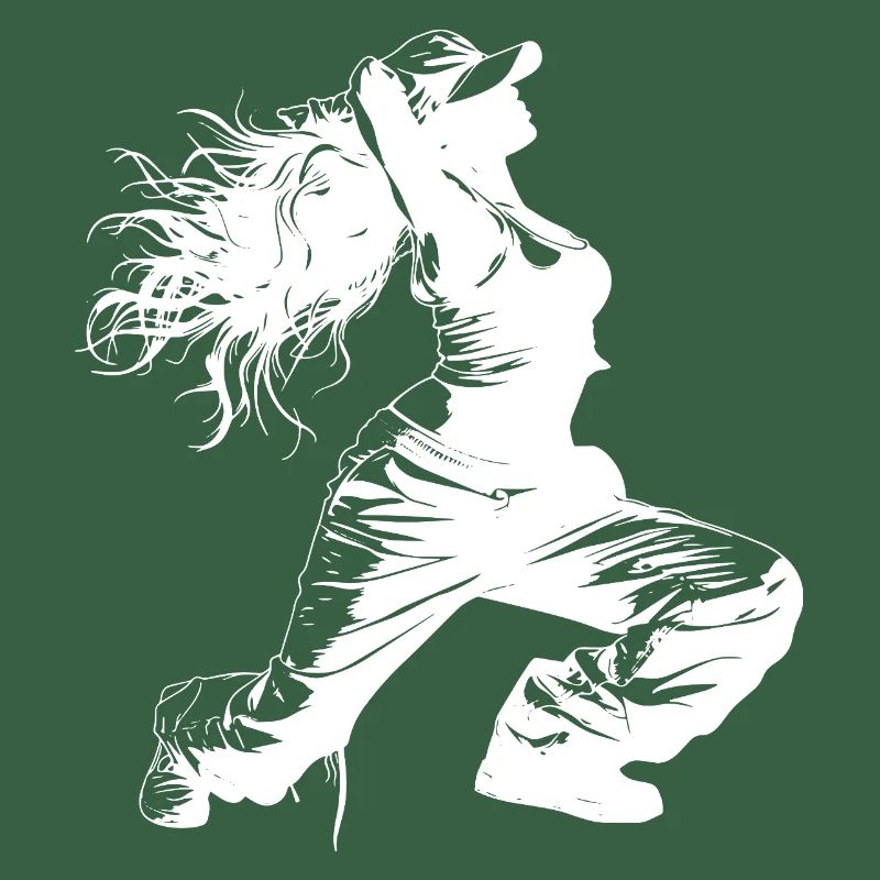 Dessin de breakdancer