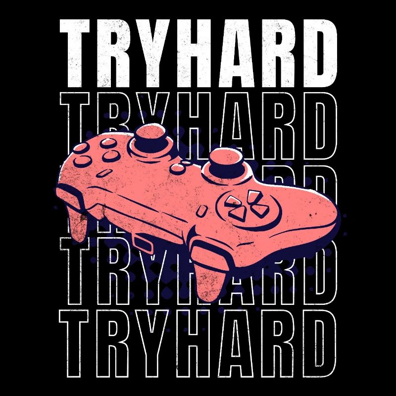 De vrais graphismes de jeu tryhard avec manette de jeu