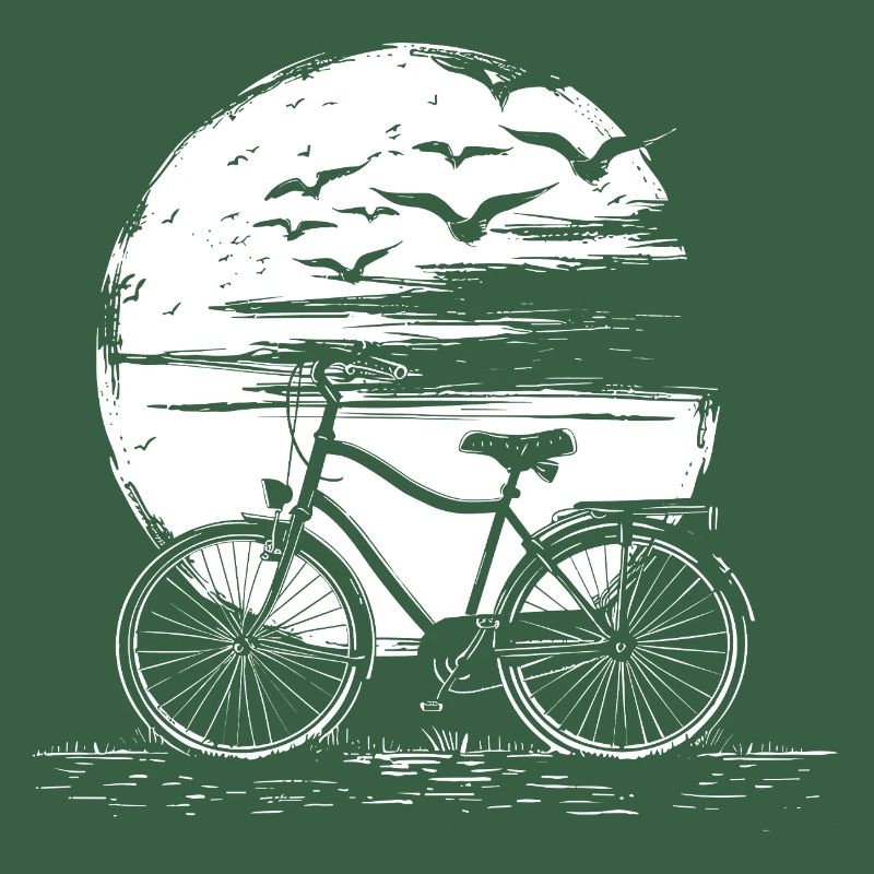 Cycling Drawing