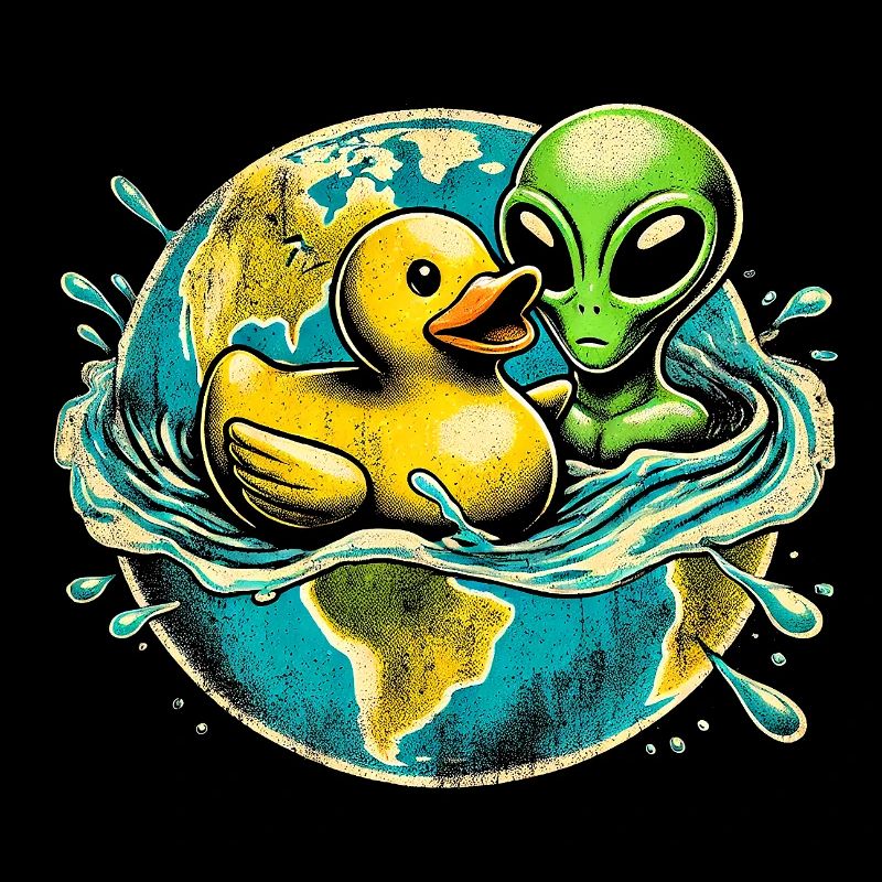 Conception de l’amour de la terre et de l’amitié extraterrestre