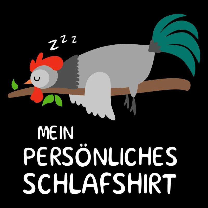 Personal sleep shirt gift rooster chicken chickens