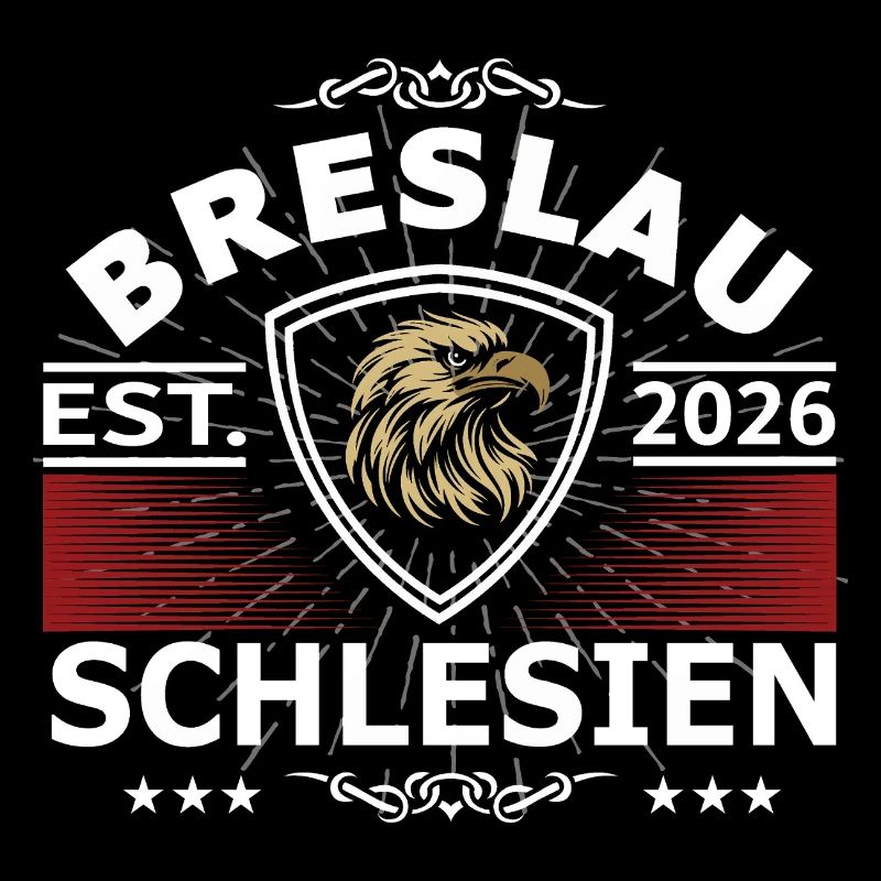 Breslau Adler – Schlesisches Wappen Design