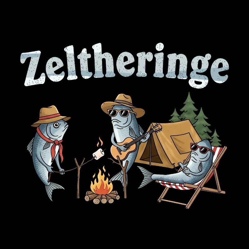 Zeltheringe beim Camping-Abenteuer