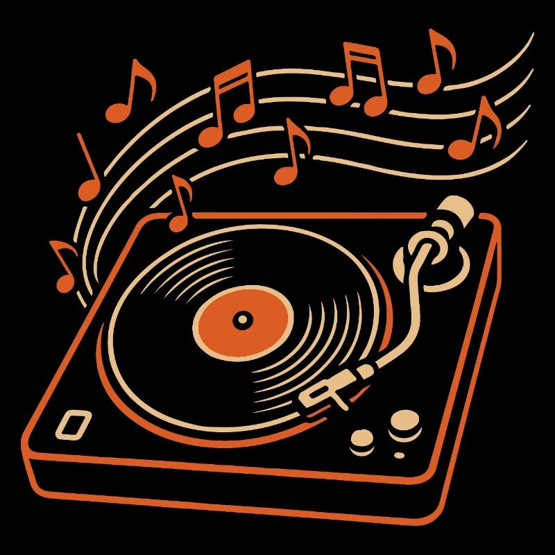 Vinyl Record Player for Music Lovers