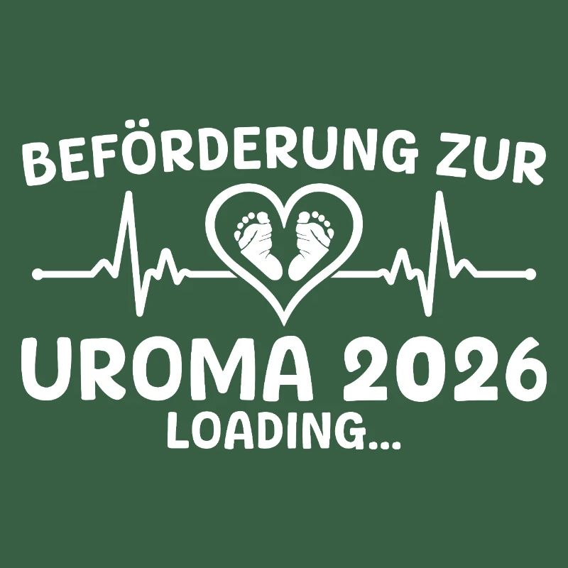 Werdende Uroma 2026 loading - Urgroßmutter
