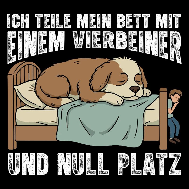 Hund als Bettmitbewohner