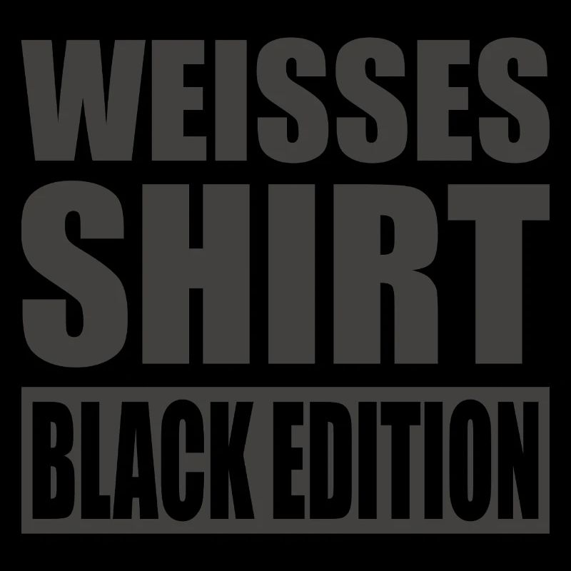 Chemise Blanche Édition Noire
