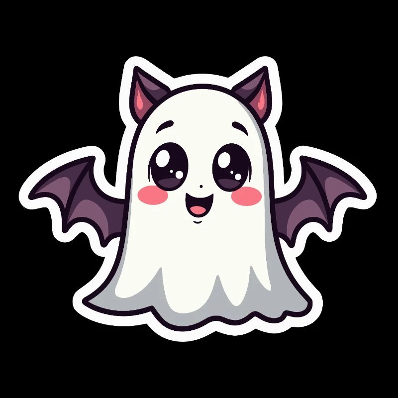 Halloween Bat Ghost