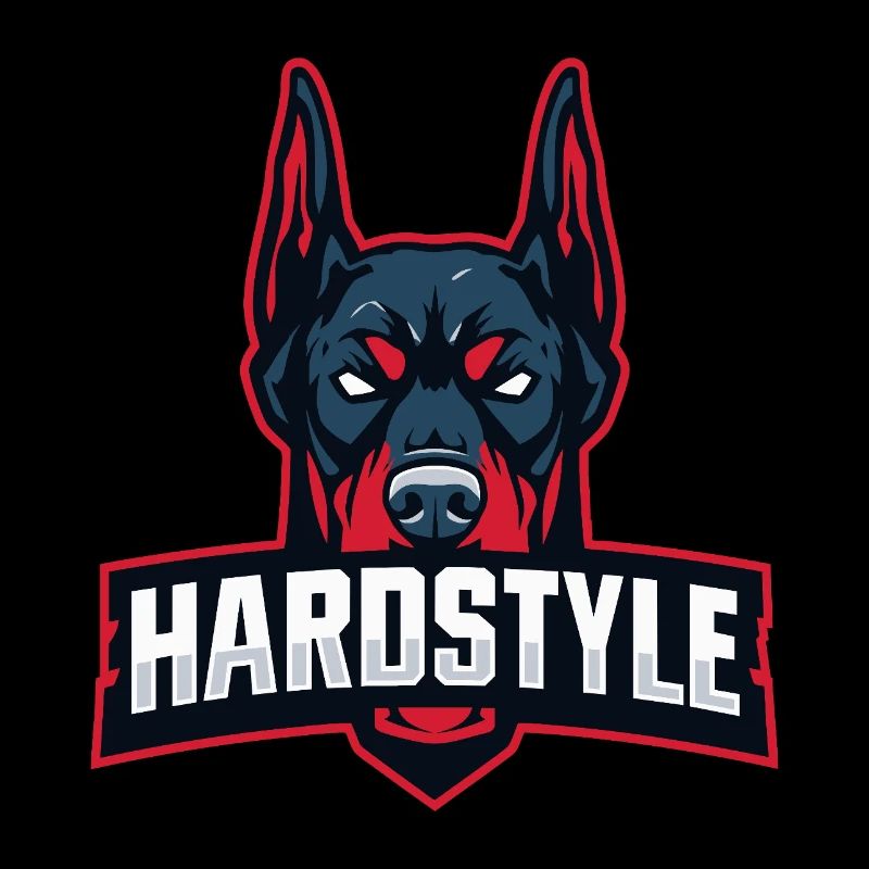 Dobermankopf – HARDSTYLE 