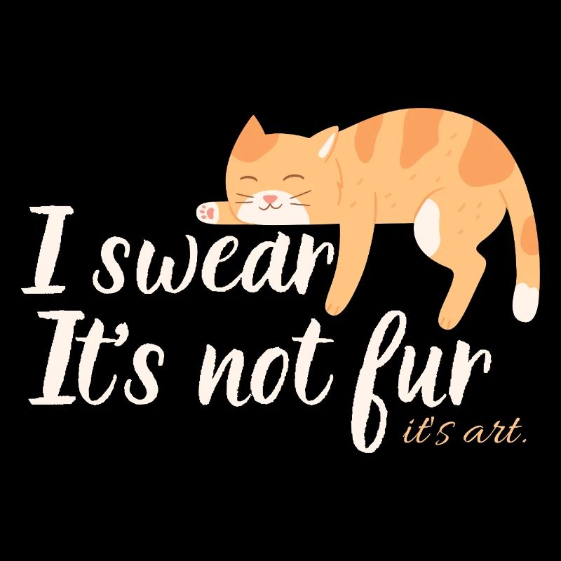 Ce n’est pas de la fourrure, c’est de l’art – un drôle de chat roux