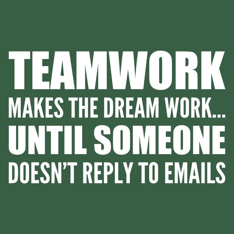 Teamwork... without email response